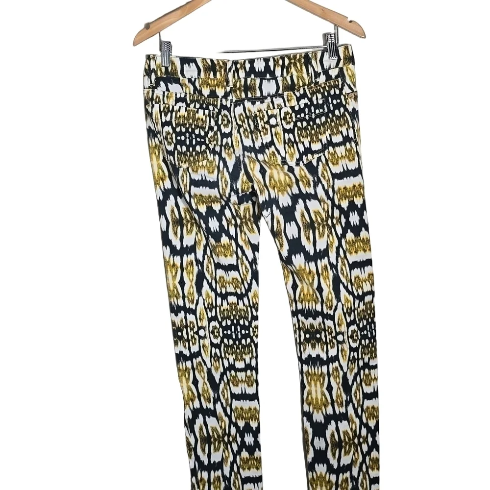 JUST CAVALLI-JACQUARD PRINT LEGGINGS - Picture 6 of 8